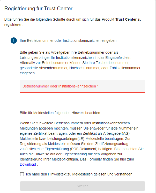 dakota.le Registrierung