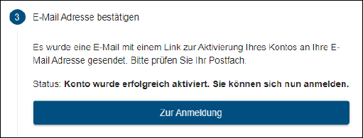 dakota Registrierung