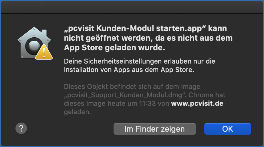 Nicht aus dem App Store