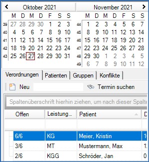 Verordnungen im Aufgabenbereich