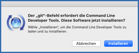 Developer Tools installieren