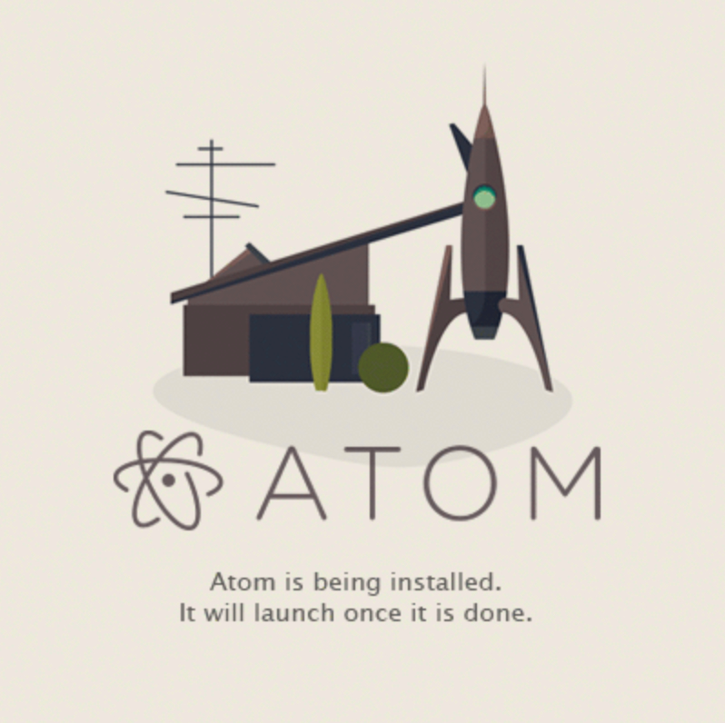 Atom installieren