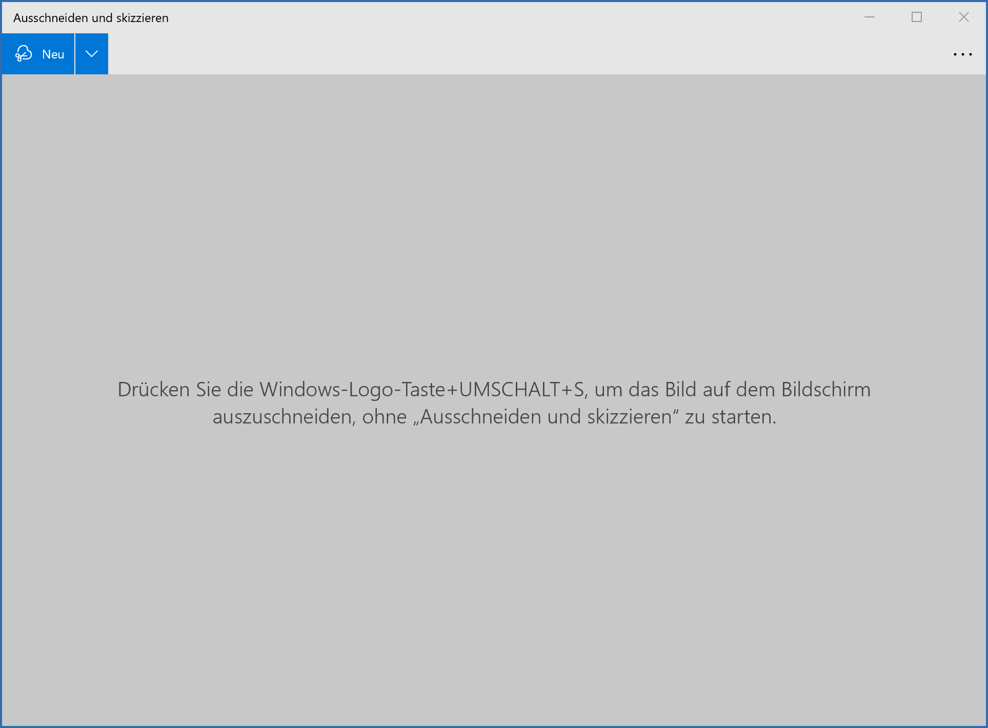 Ausschneiden und Skizzieren Programm