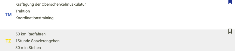 Screenshot Frontoffice Dokumentation Merker setzen